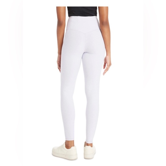 ATHLETIC WORKS Womens Leggings Size XL 16-18 Pale Lavender Soft Stretch NWOT - Picture 3 of 9